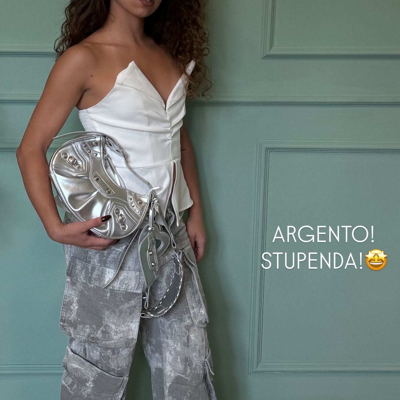 Bag grace silver