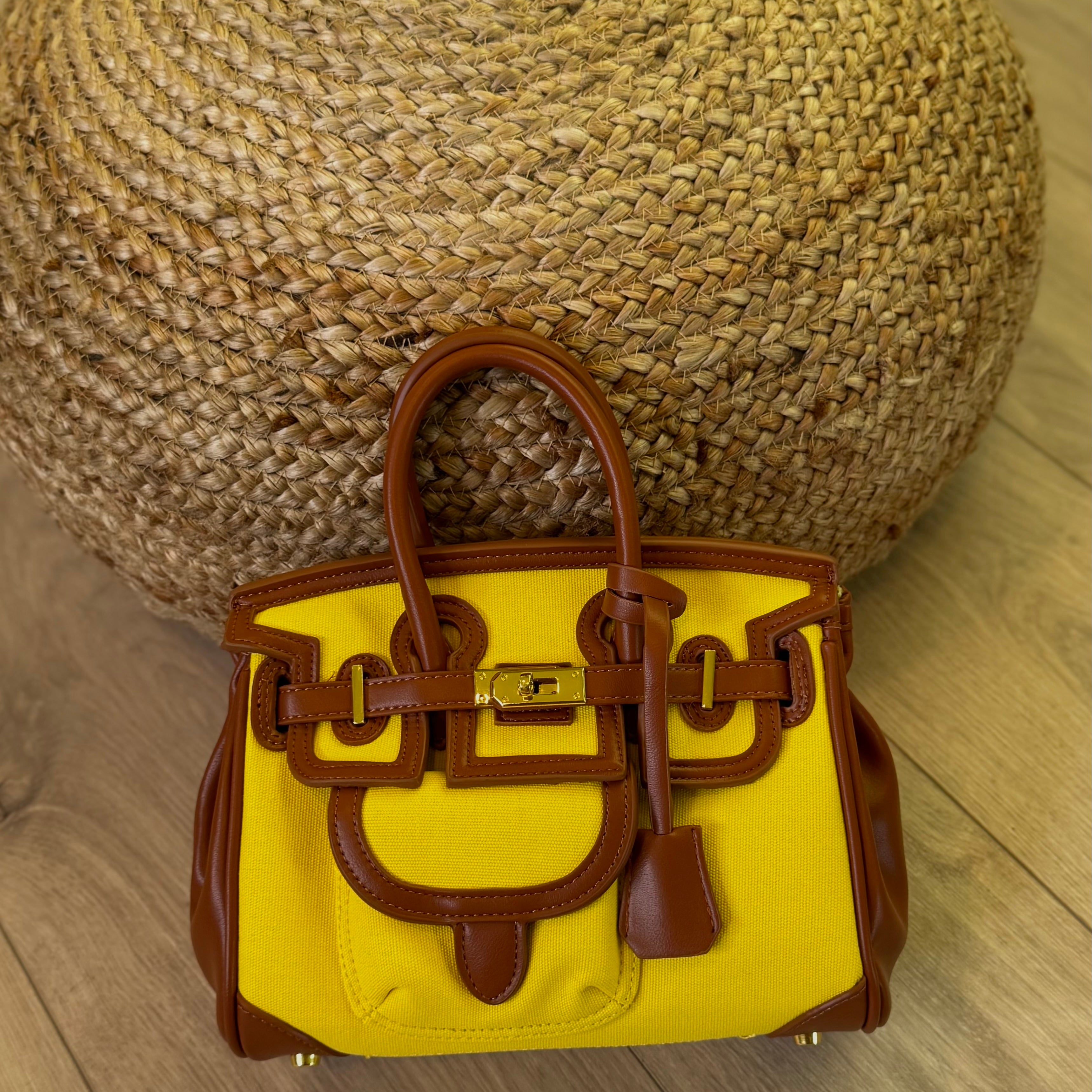 Bag Amaya Gialla dett. caffè