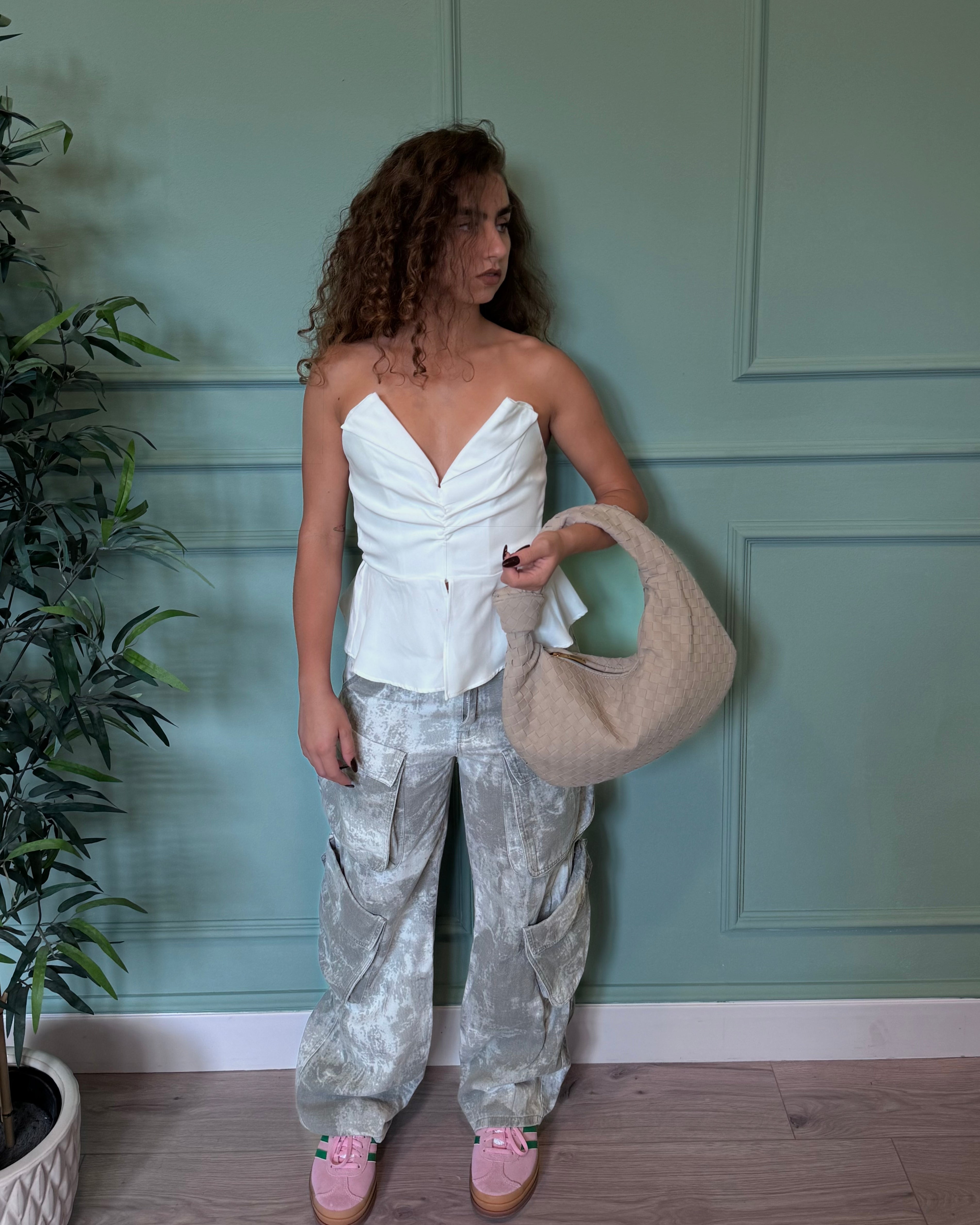 Bag Intreccio big beige