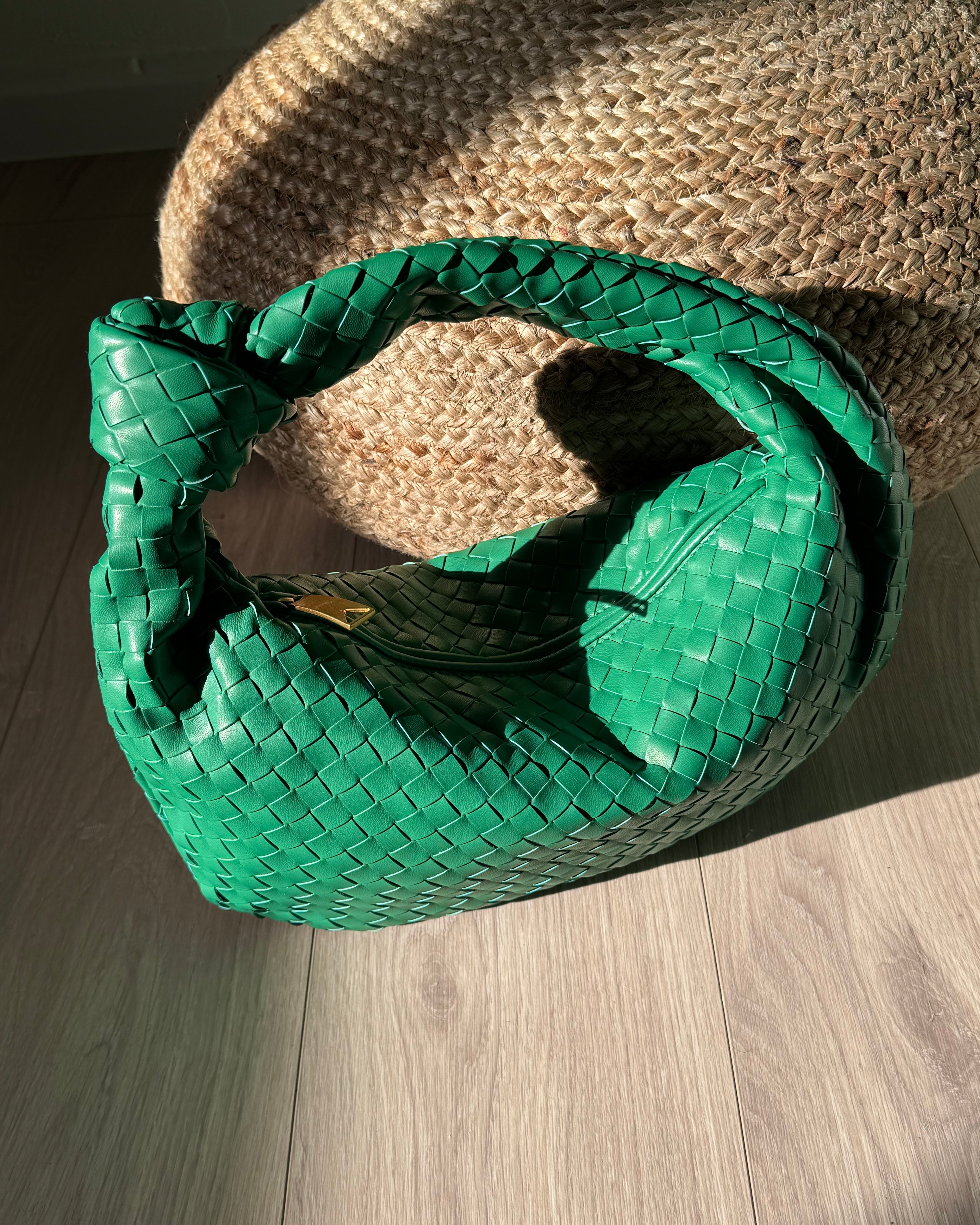Bag Jodie big verde bottega