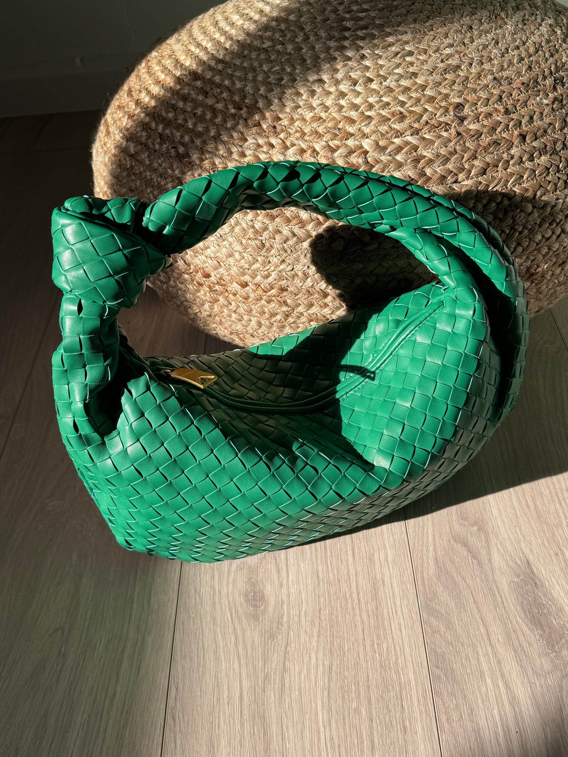 Bag Jodie big verde bottega