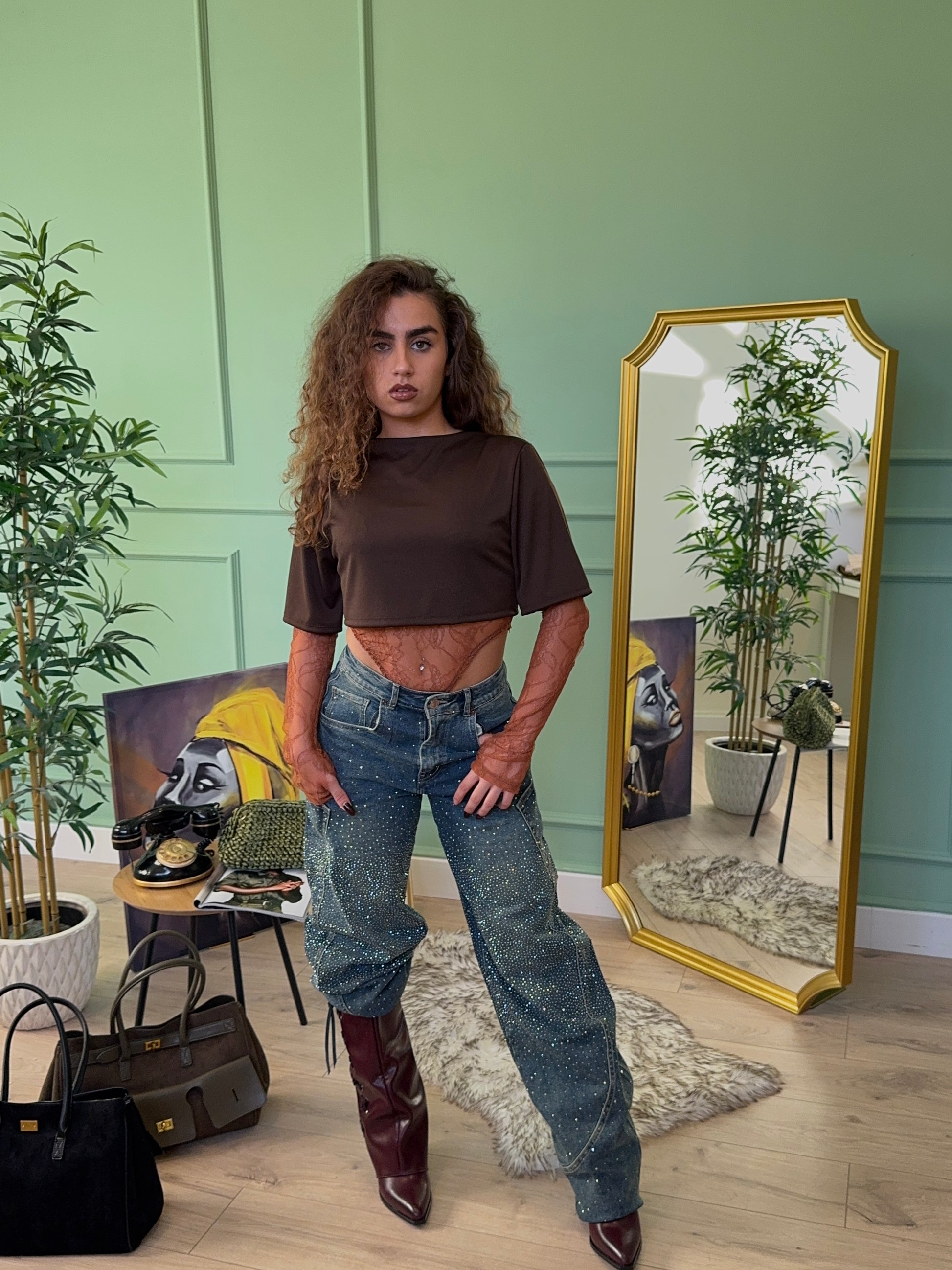 Jeans task back
