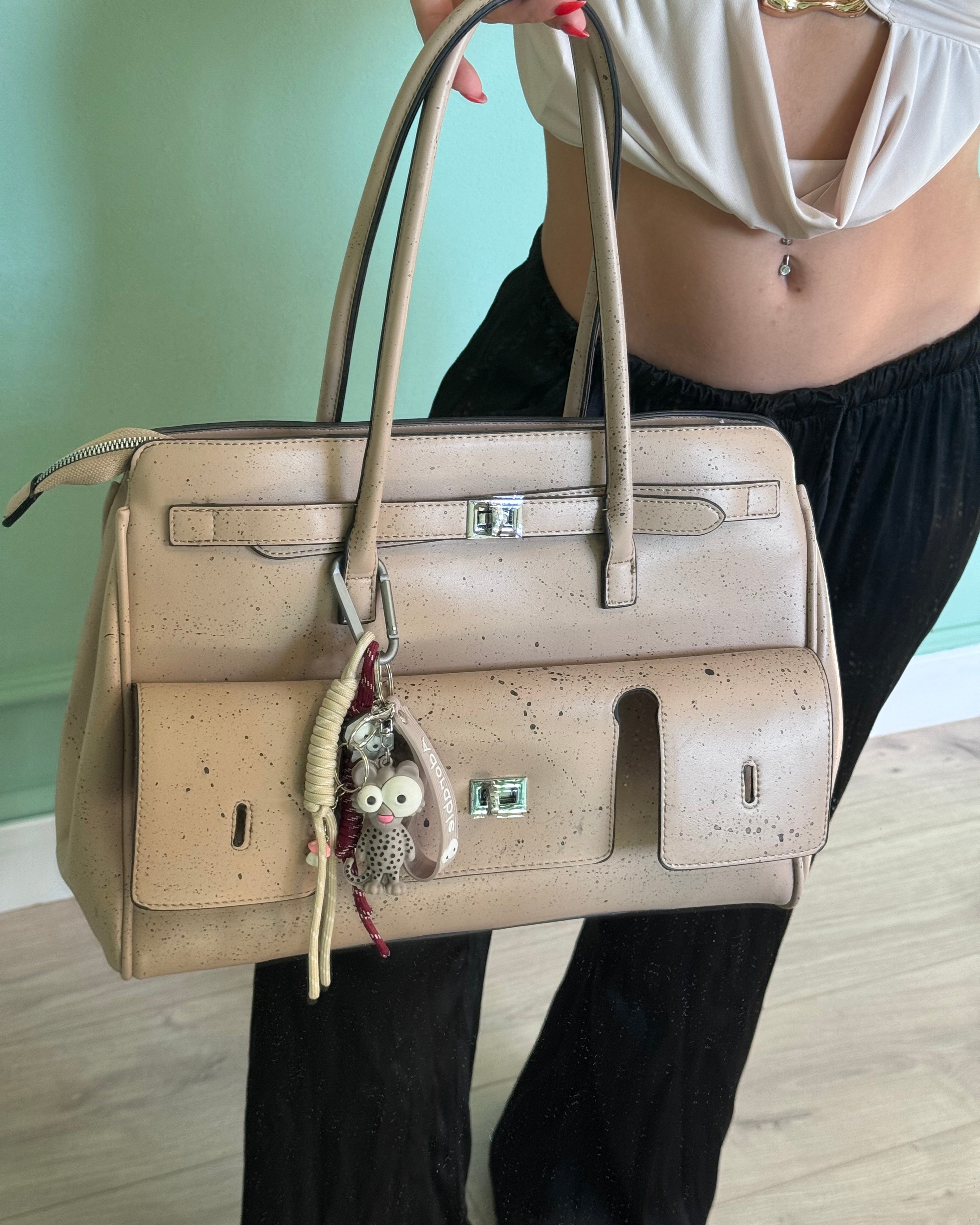 Bag rivelazione beige