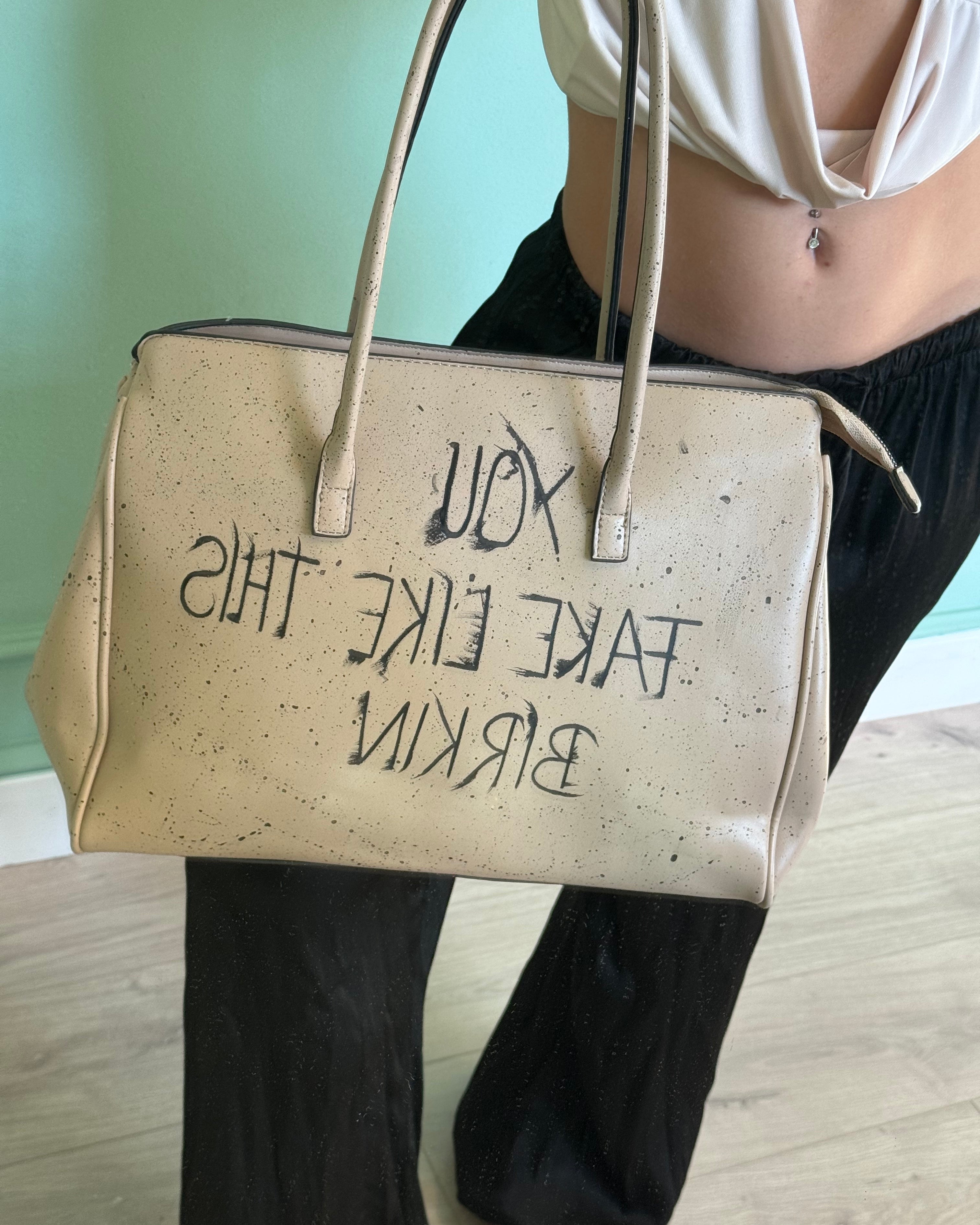Bag rivelazione beige