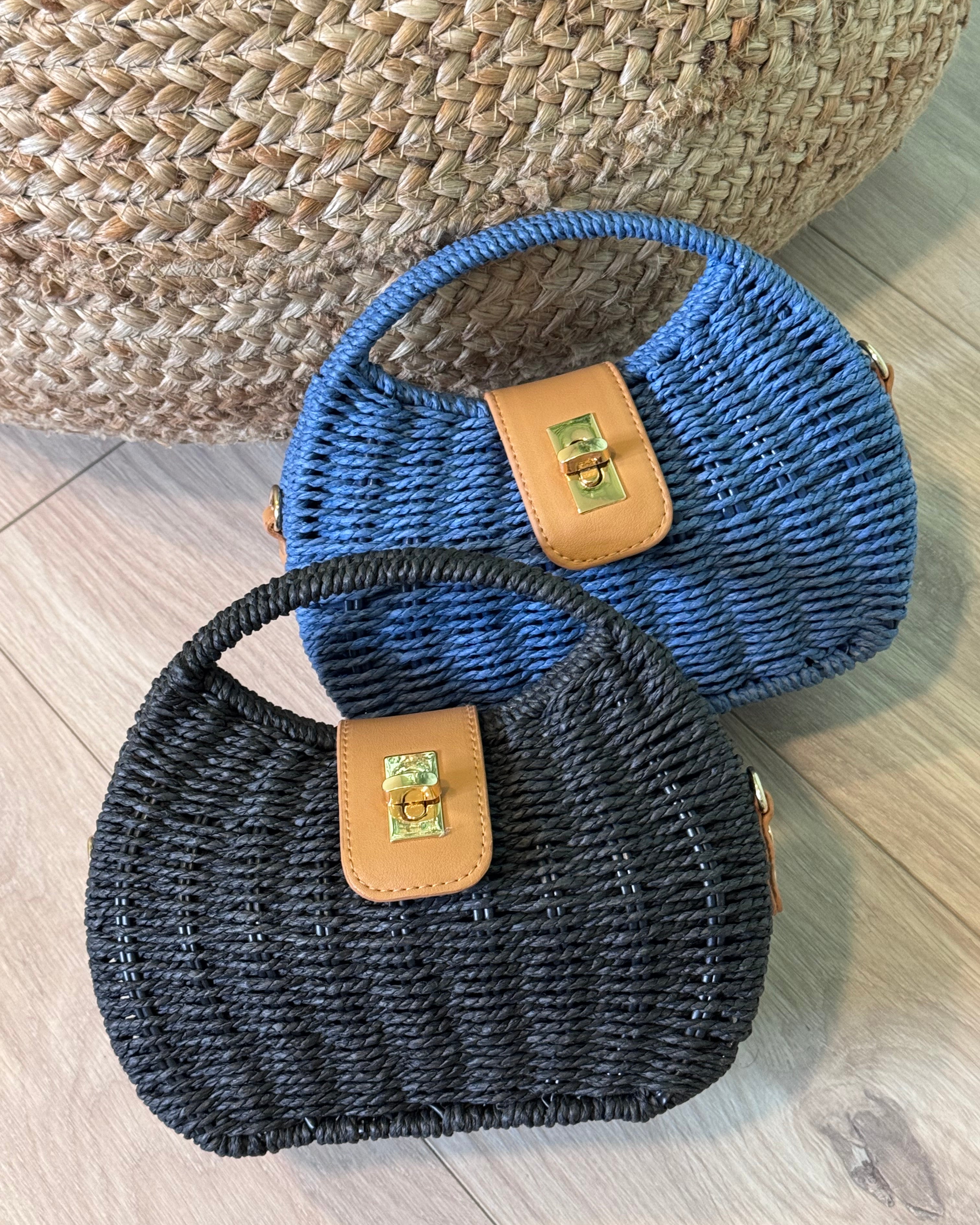 Bag panama nera