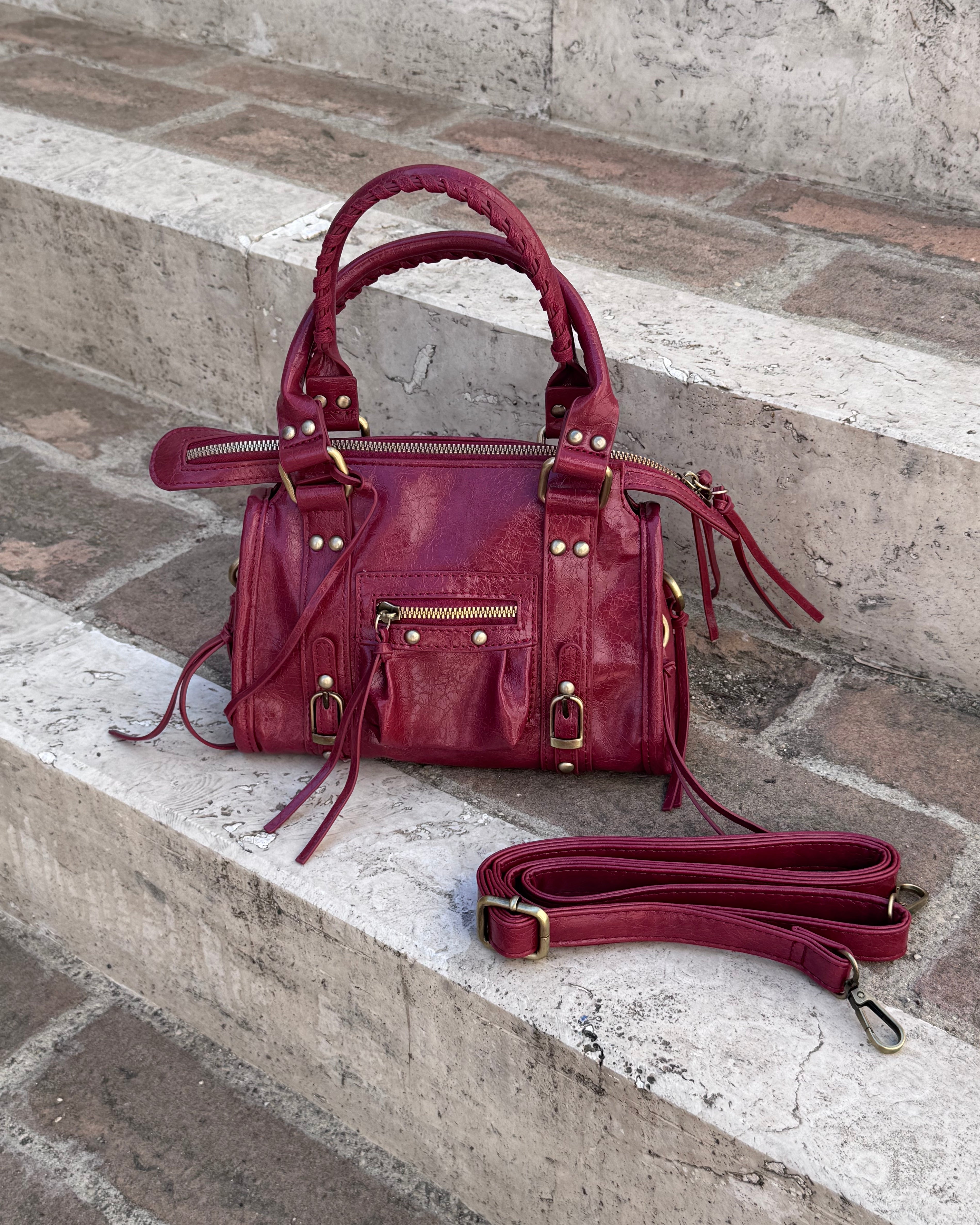 Bag Amalie mini bordeaux