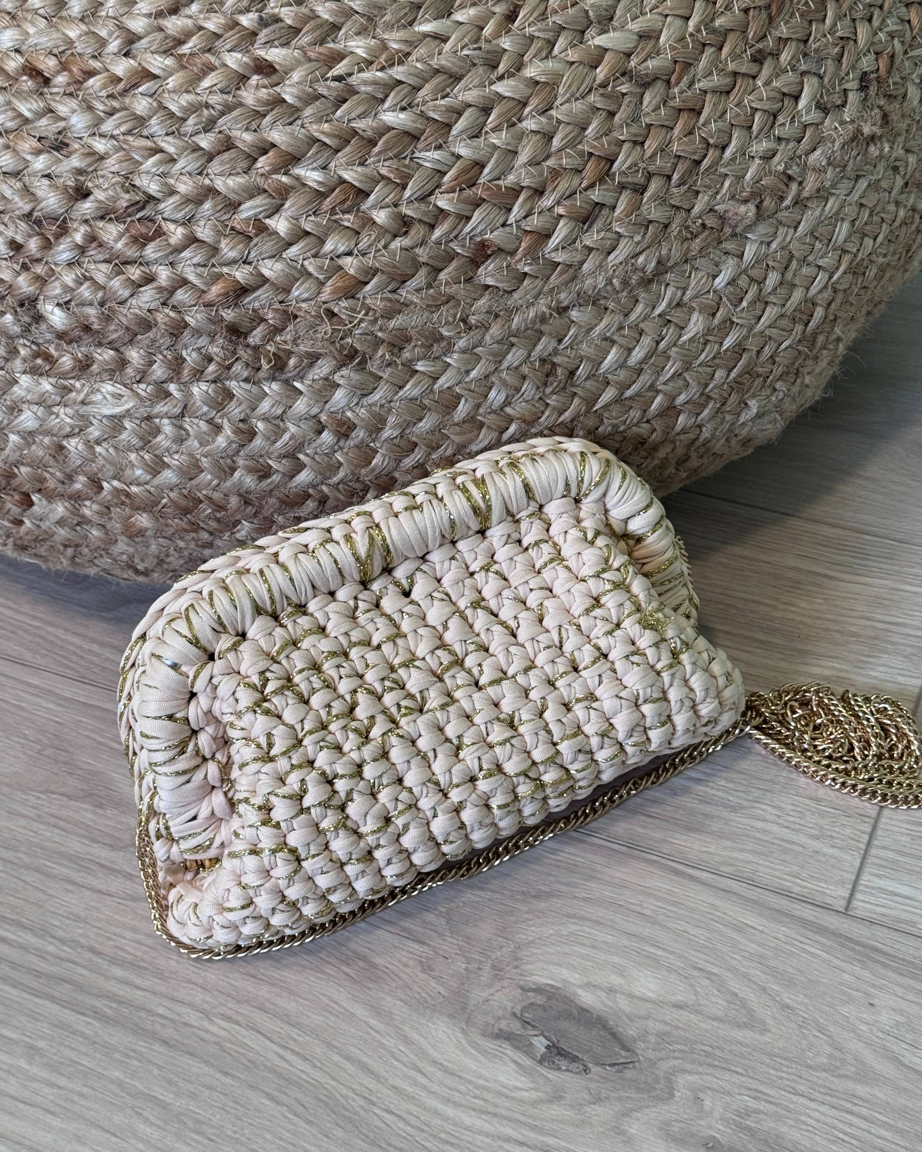 Clutch solange (beige)