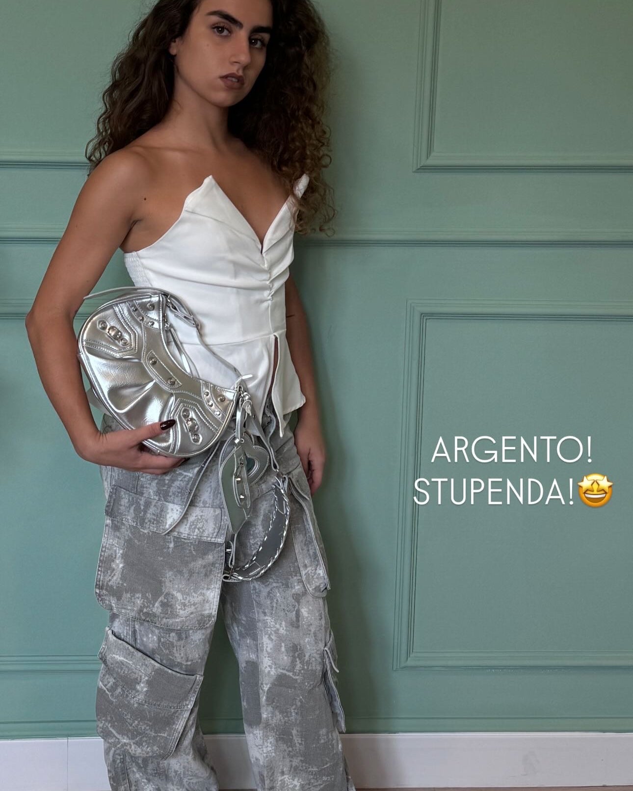 Bag grace silver