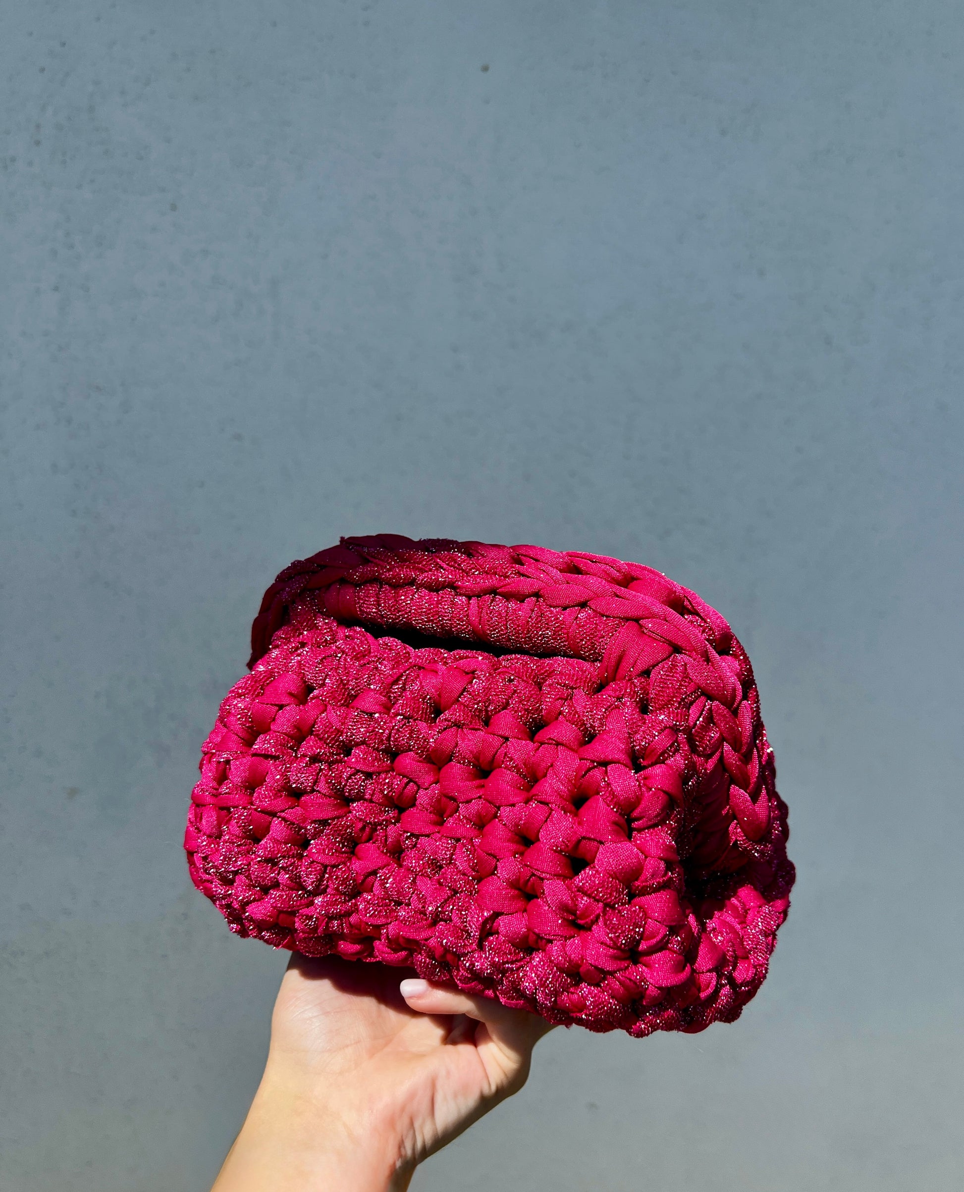 Pasticcino magenta lurex