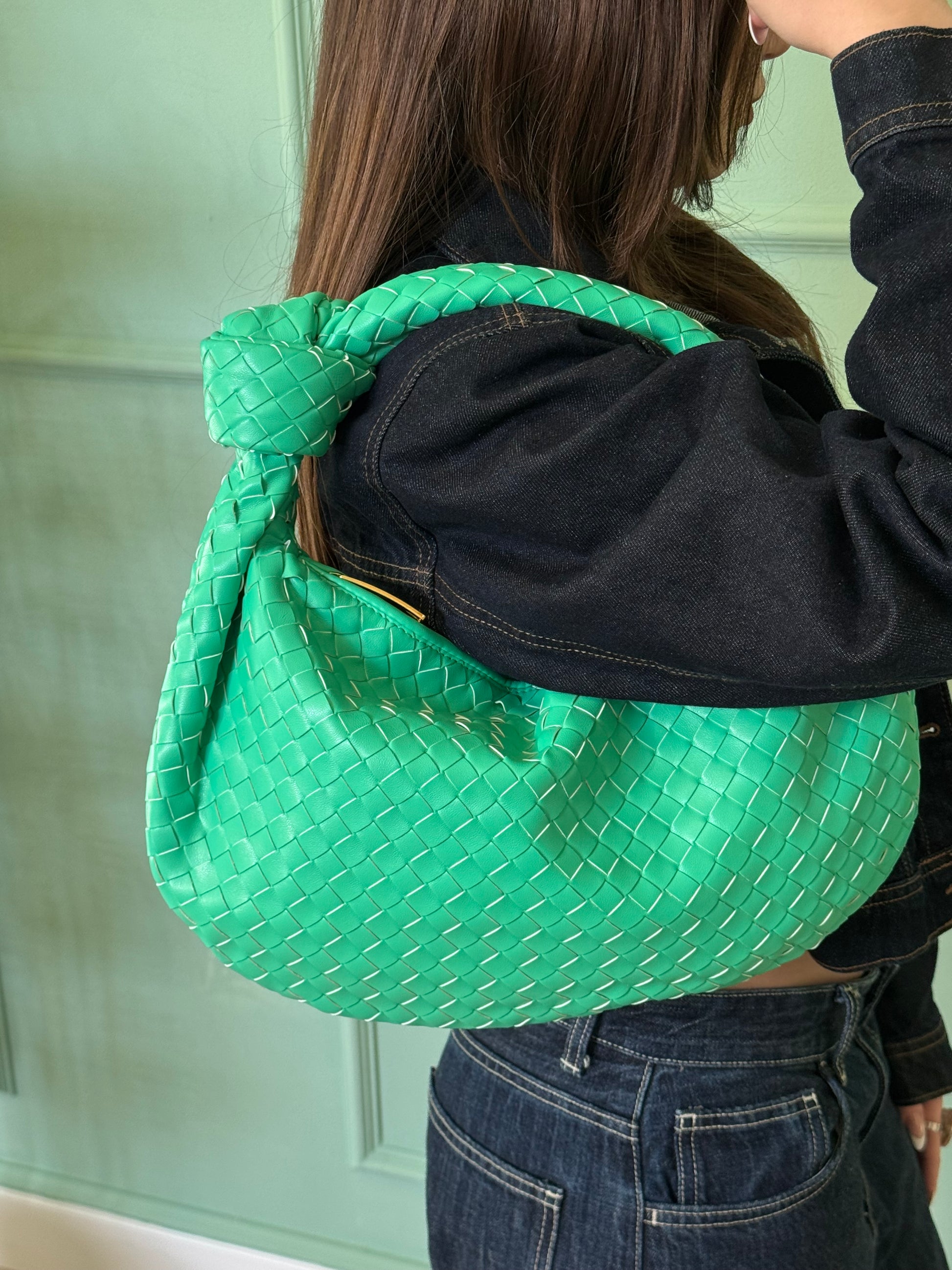 Bag Jodie big verde acqua