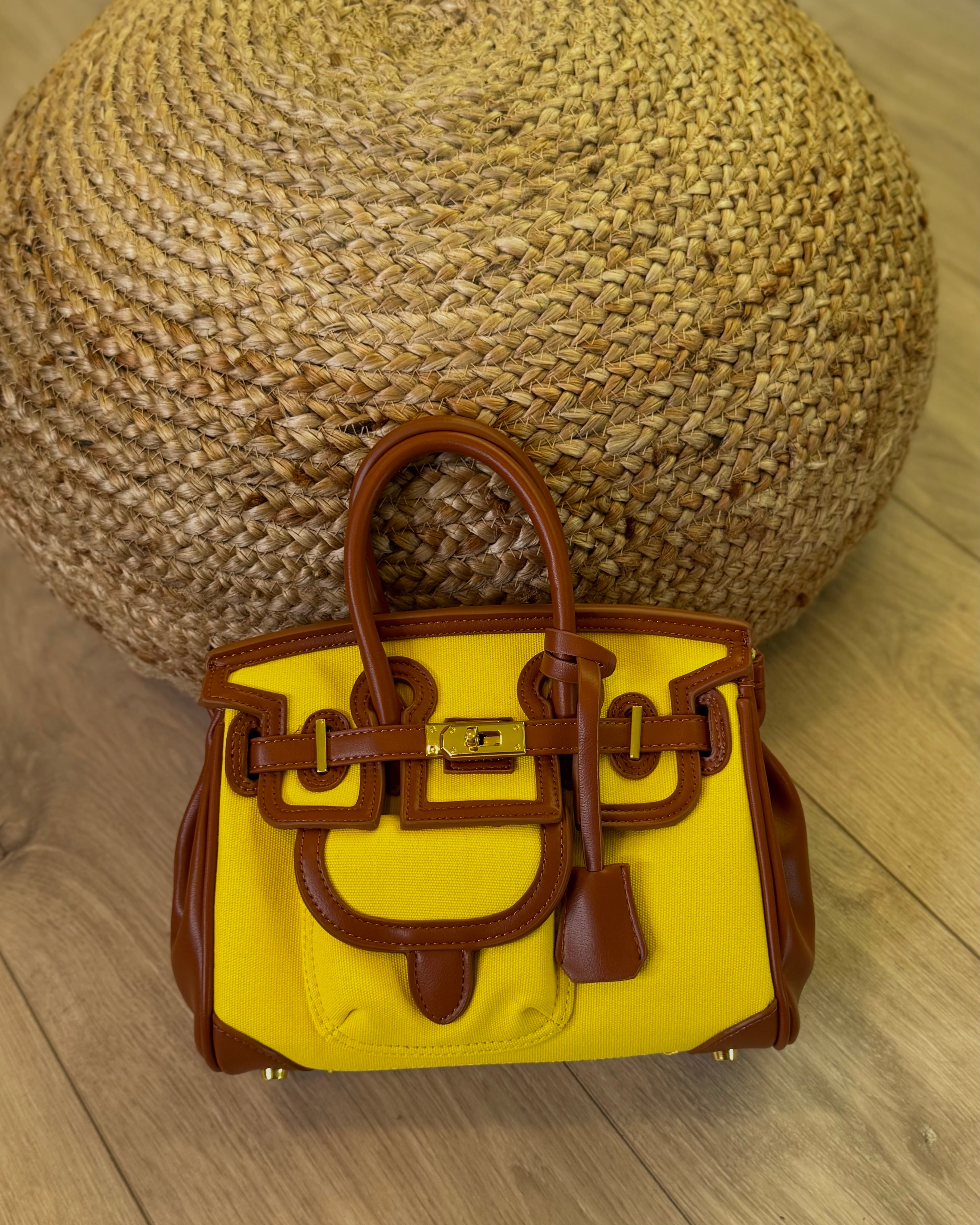 Bag Amaya Gialla dett. caffè
