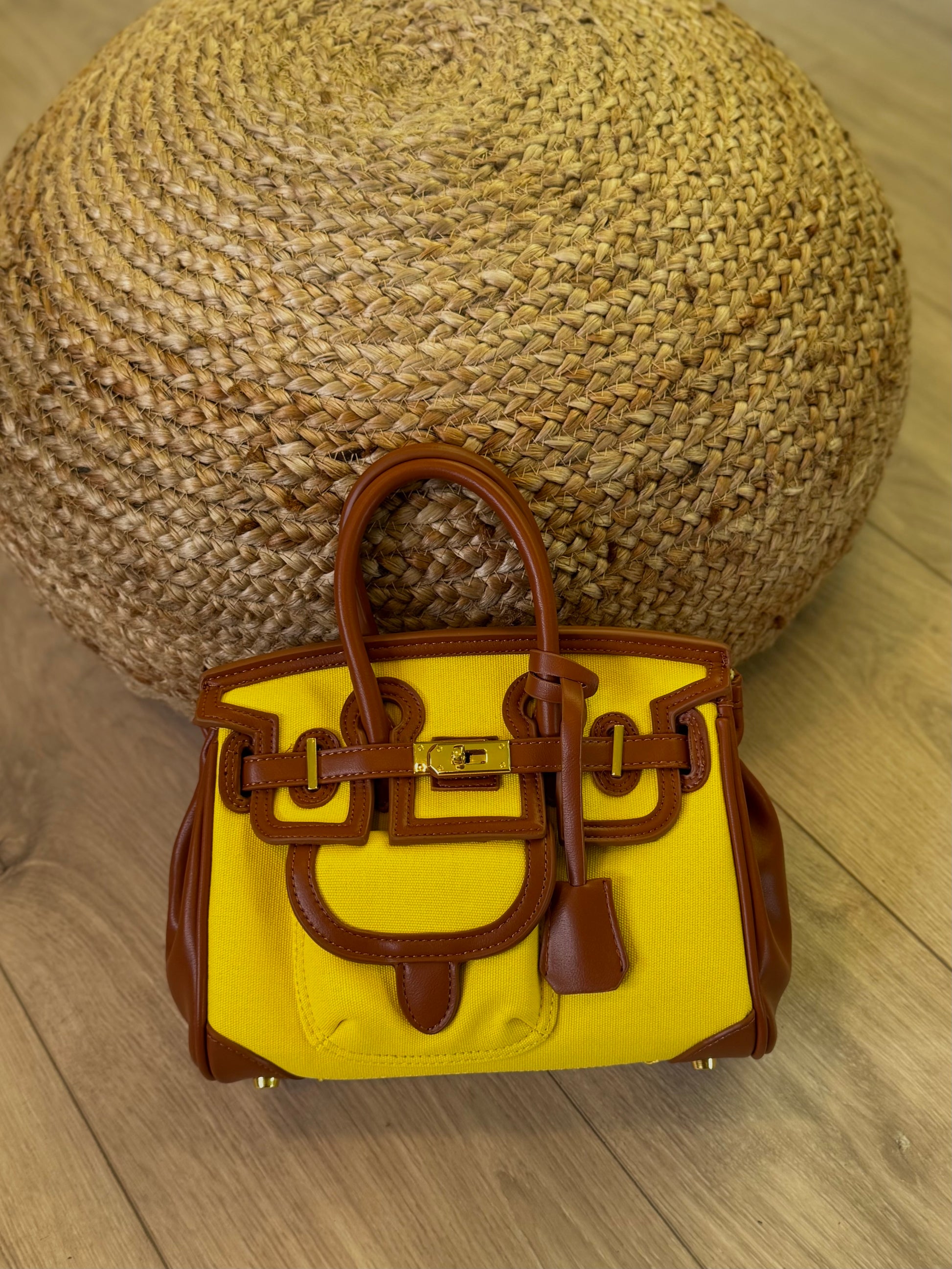 Bag Amaya Gialla dett. caffè