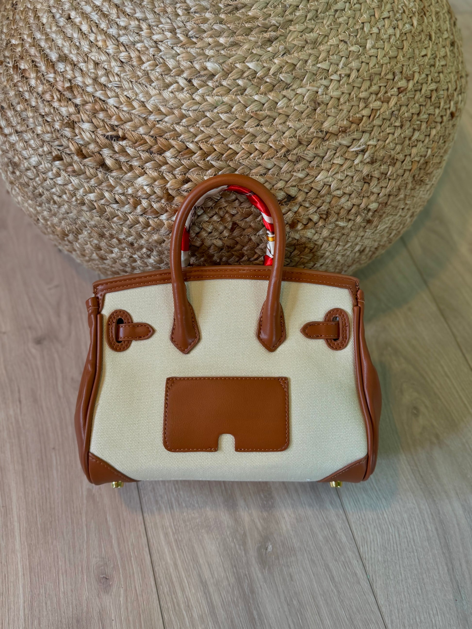 Bag Amaya Beige dett. caffè