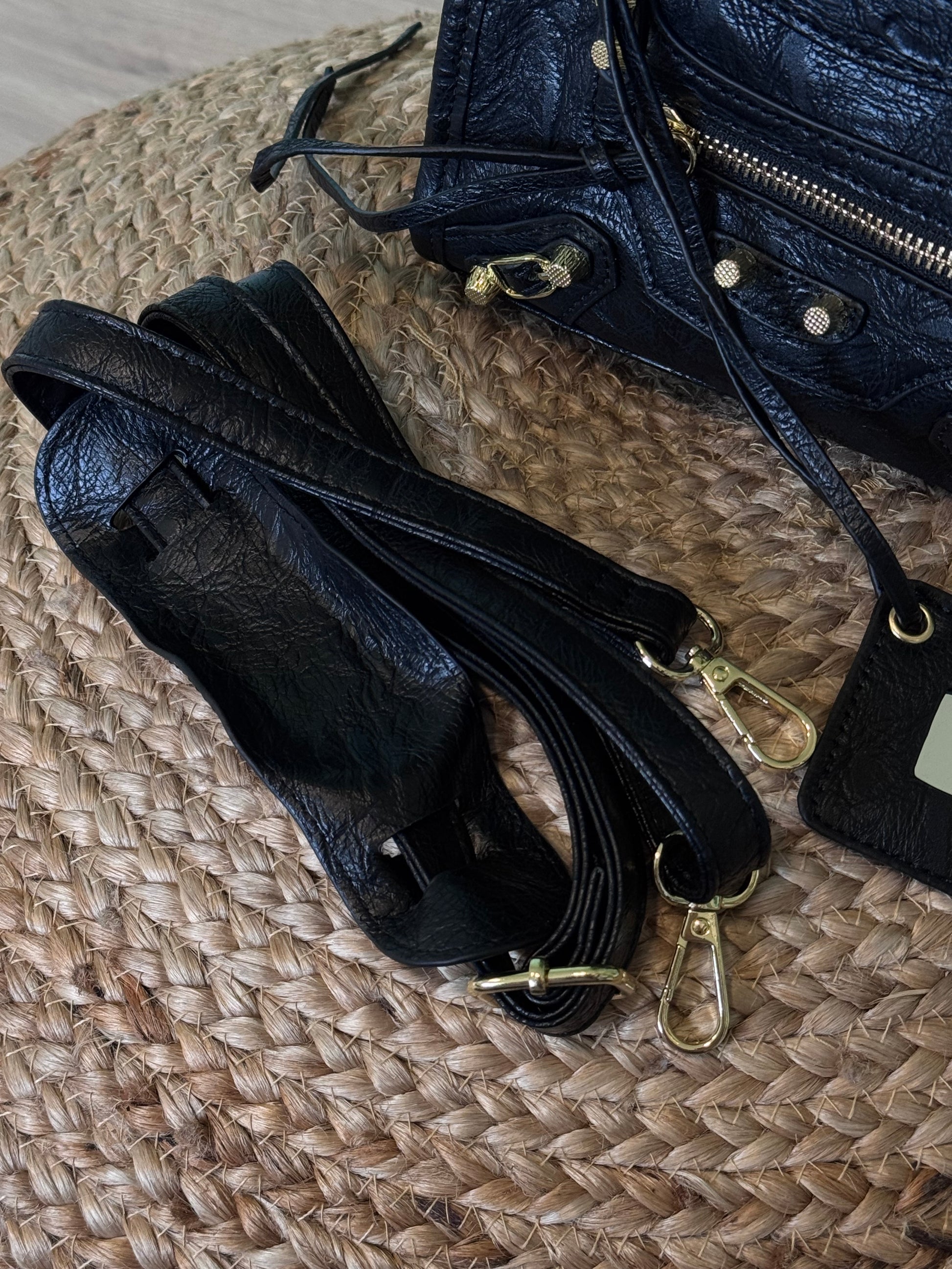 Paris mini black dettaglio oro