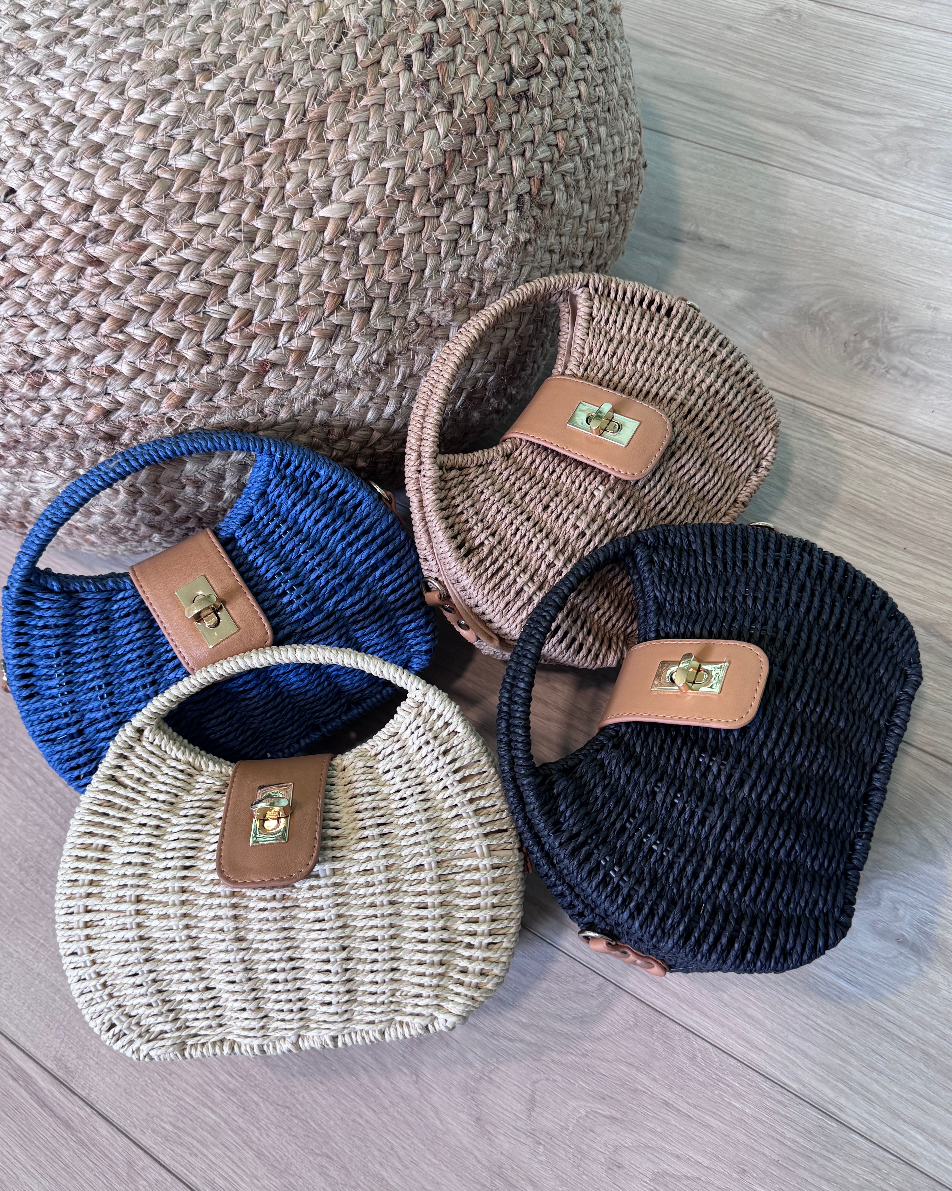Bag panama nera
